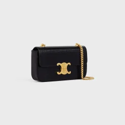CHAIN SHOULDER BAG CLAUDE in Lizard