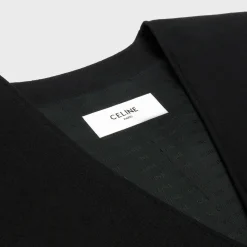 chasseur jacket in cashmere flannel