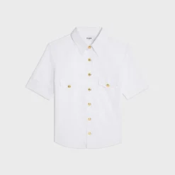 chelsea shirt in batiste cotton