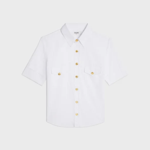 chelsea shirt in batiste cotton