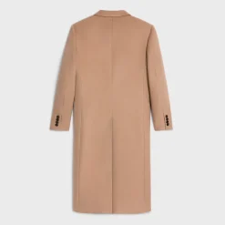 chesterfield coat in camel cloth