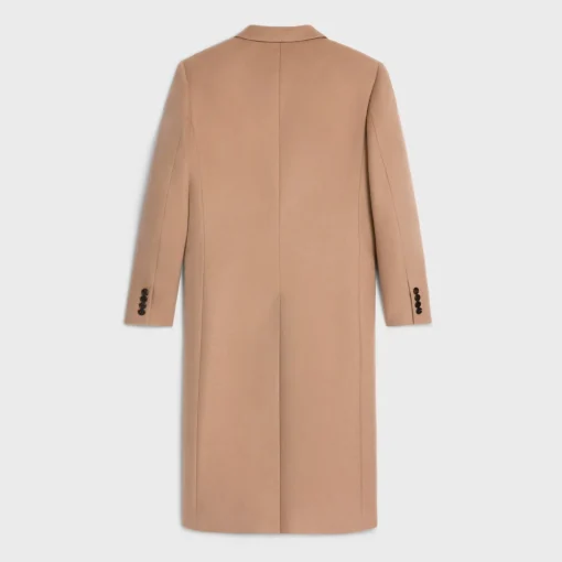 chesterfield coat in camel cloth