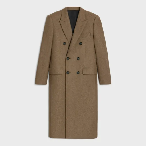 chesterfield coat in cashmere cloth