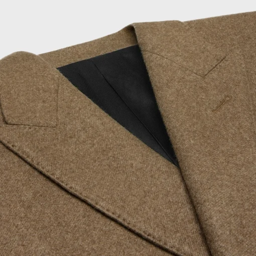 chesterfield coat in cashmere cloth