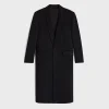 chesterfield coat in wool cloth