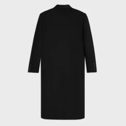 chesterfield coat in wool cloth