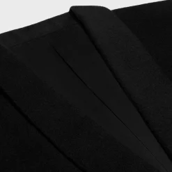 chesterfield coat in wool cloth