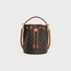CLARA BAG in TRIOMPHE CANVAS & CALFSKIN