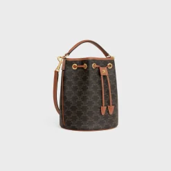CLARA BAG in TRIOMPHE CANVAS & CALFSKIN