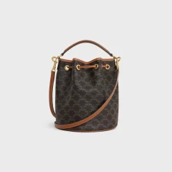 CLARA BAG in TRIOMPHE CANVAS & CALFSKIN