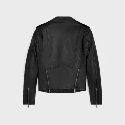 classic biker jacket in calfskin