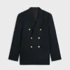 CLASSIC JACKET IN DIAGONAL WOOL