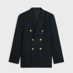 CLASSIC JACKET IN DIAGONAL WOOL