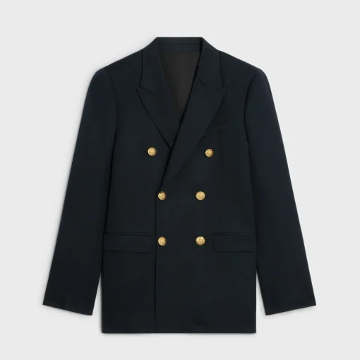 CLASSIC JACKET IN DIAGONAL WOOL