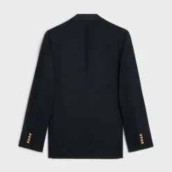 CLASSIC JACKET IN DIAGONAL WOOL