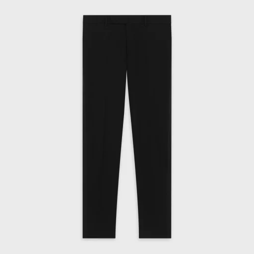 classic pants in grain de poudre