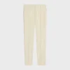 classic pants in striped wool