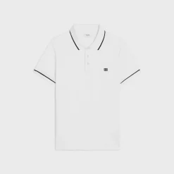 classic polo shirt in cotton piqué