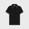 classic polo shirt in cotton piqué