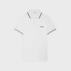 classic polo shirt in cotton piqué
