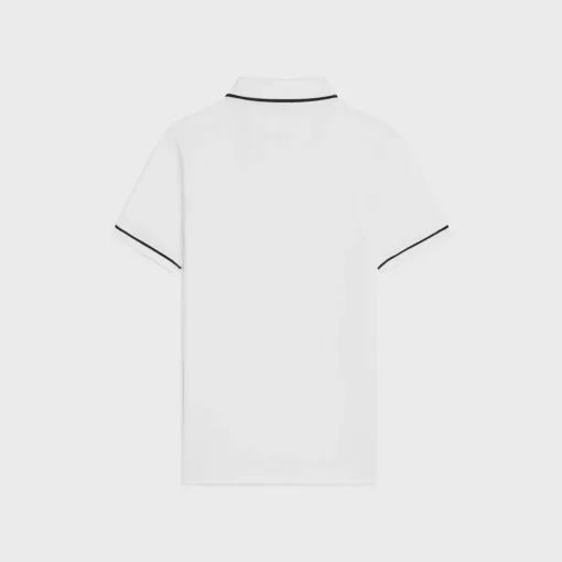 classic polo shirt in cotton piqué