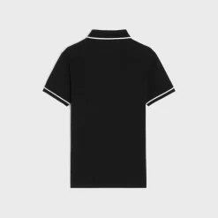 classic polo shirt in cotton piqué