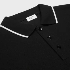 classic polo shirt in cotton piqué