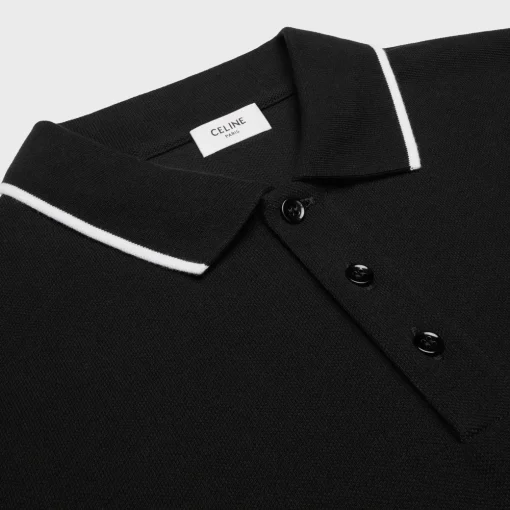 classic polo shirt in cotton piqué
