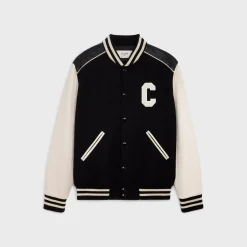 classic teddy jacket in textured wool