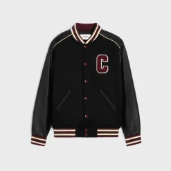 classic teddy jacket in textured wool