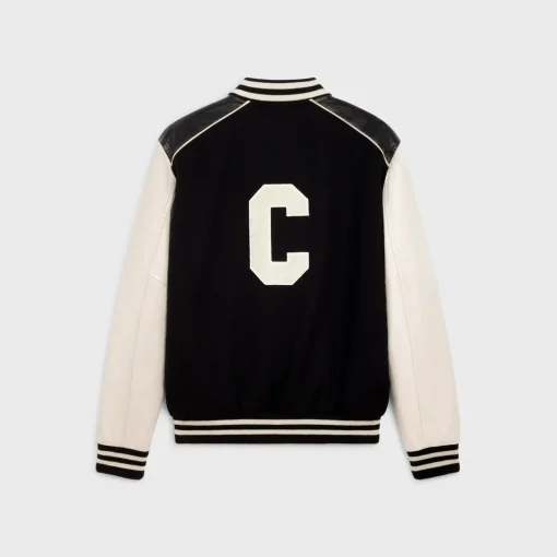 classic teddy jacket in textured wool
