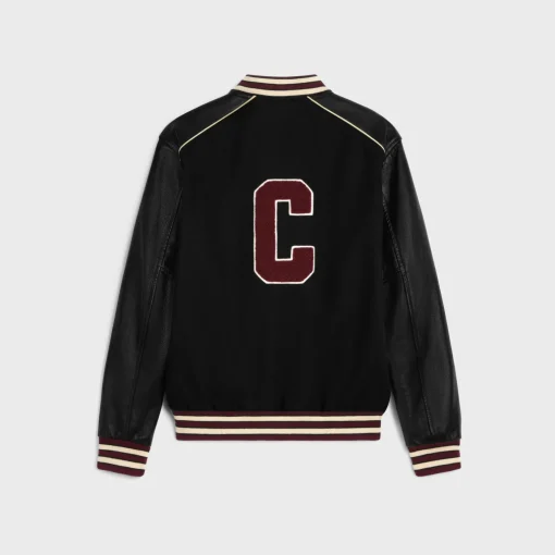 classic teddy jacket in textured wool