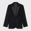 classic tux jacket in grain de poudre