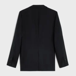 classic tux jacket in grain de poudre