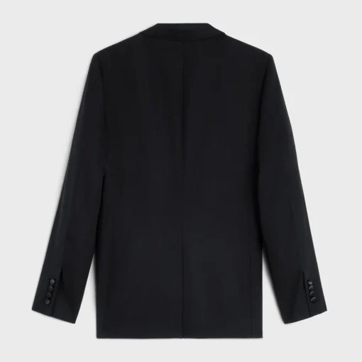 classic tux jacket in grain de poudre