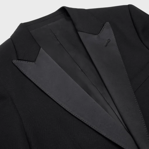 classic tux jacket in grain de poudre
