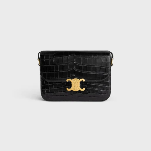 CLASSIQUE TRIOMPHE BAG in Niloticus Crocodile