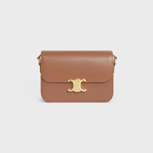 CLASSIQUE TRIOMPHE BAG in shiny calfskin