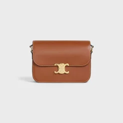 CLASSIQUE TRIOMPHE BAG in Natural Calfskin