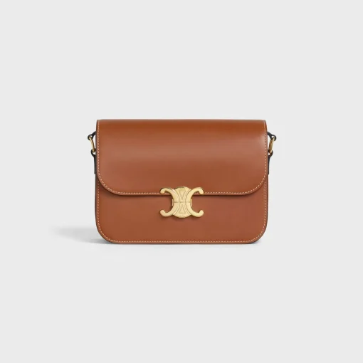 CLASSIQUE TRIOMPHE BAG in Natural Calfskin