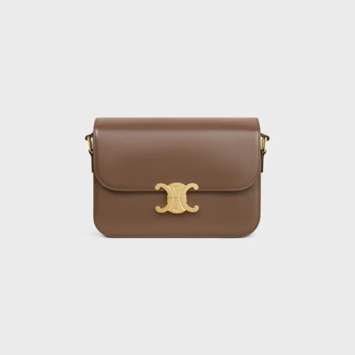 CLASSIQUE TRIOMPHE BAG in shiny calfskin