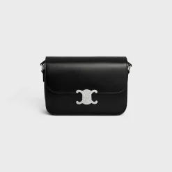 CLASSIQUE TRIOMPHE BAG in shiny calfskin