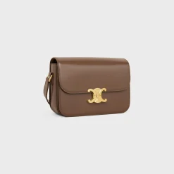 CLASSIQUE TRIOMPHE BAG in shiny calfskin