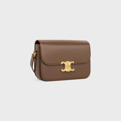 CLASSIQUE TRIOMPHE BAG in shiny calfskin