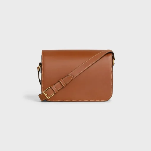 CLASSIQUE TRIOMPHE BAG in Natural Calfskin