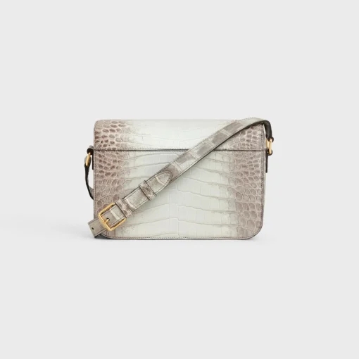 CLASSIQUE TRIOMPHE BAG in Niloticus Crocodile