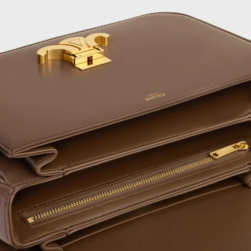 CLASSIQUE TRIOMPHE BAG in shiny calfskin