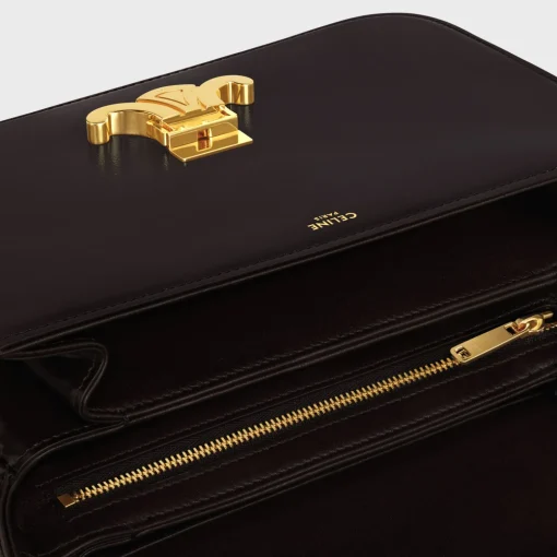 CLASSIQUE TRIOMPHE BAG in shiny calfskin