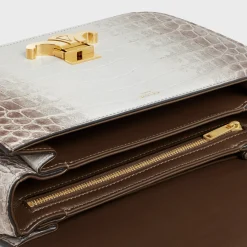 CLASSIQUE TRIOMPHE BAG in Niloticus Crocodile