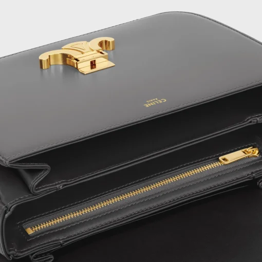 CLASSIQUE TRIOMPHE BAG in shiny calfskin